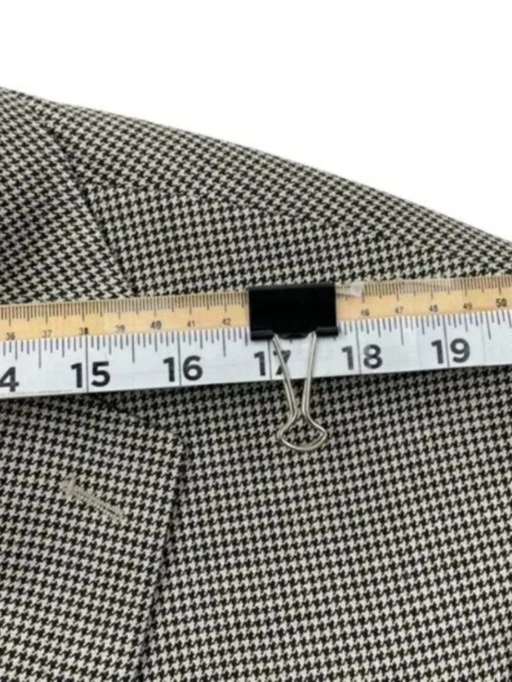 Ralph Lauren Silk Wool Men's 48 Long Houndstooth Blazer Jacket Sports Coat 48L